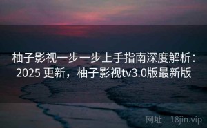 柚子影视一步一步上手指南深度解析：2025 更新，柚子影视tv3.0版最新版