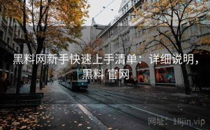 黑料网新手快速上手清单：详细说明，黑料 官网