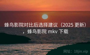 蜂鸟影院对比后选择建议（2025 更新），蜂鸟影院 mkv 下载
