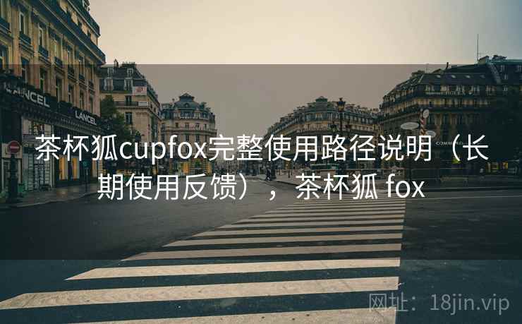 茶杯狐cupfox完整使用路径说明（长期使用反馈），茶杯狐 fox