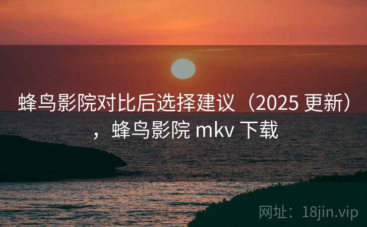 蜂鸟影院对比后选择建议（2025 更新），蜂鸟影院 mkv 下载